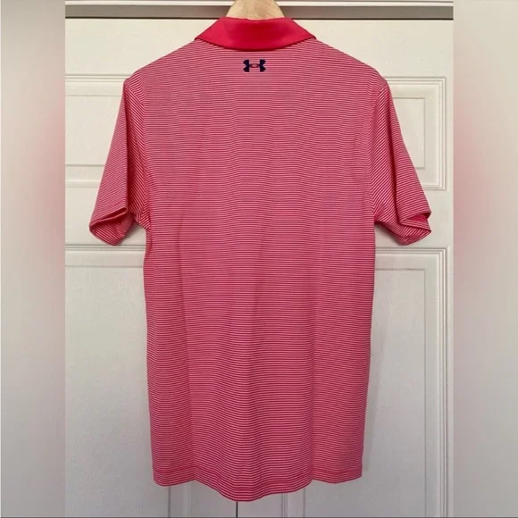 {Under Armour} Striped Classic-Fit Performance Golf Polo - Men’s Small - NWT - Picture 6 of 11